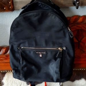 Black Michael Kors backpack